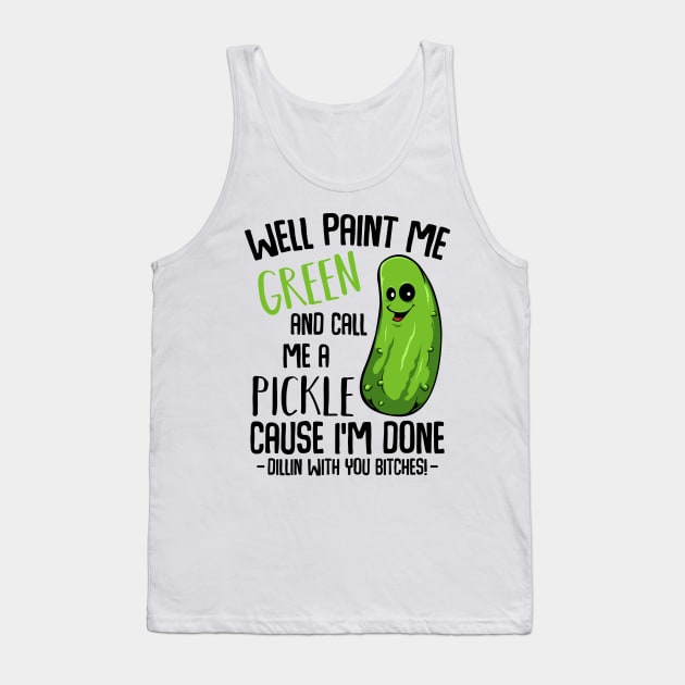 Pickle Tank Top by Lumio Gifts